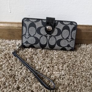 Coach monogram wallet
